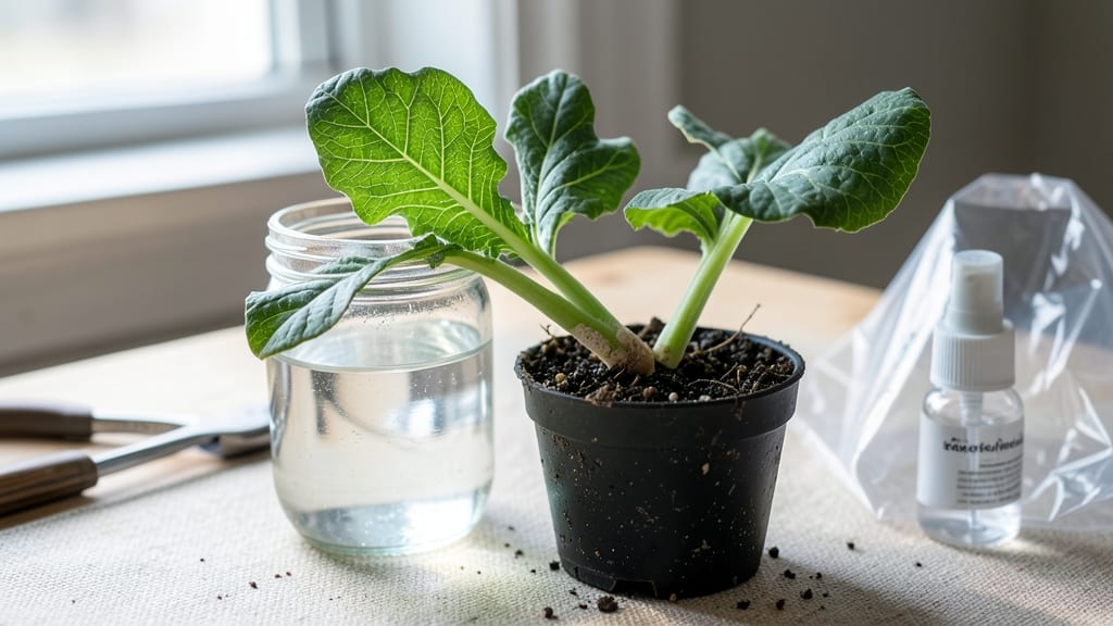 How to Grow Collard Greens From the Stem: Leafy Harvest in Just 10 Days