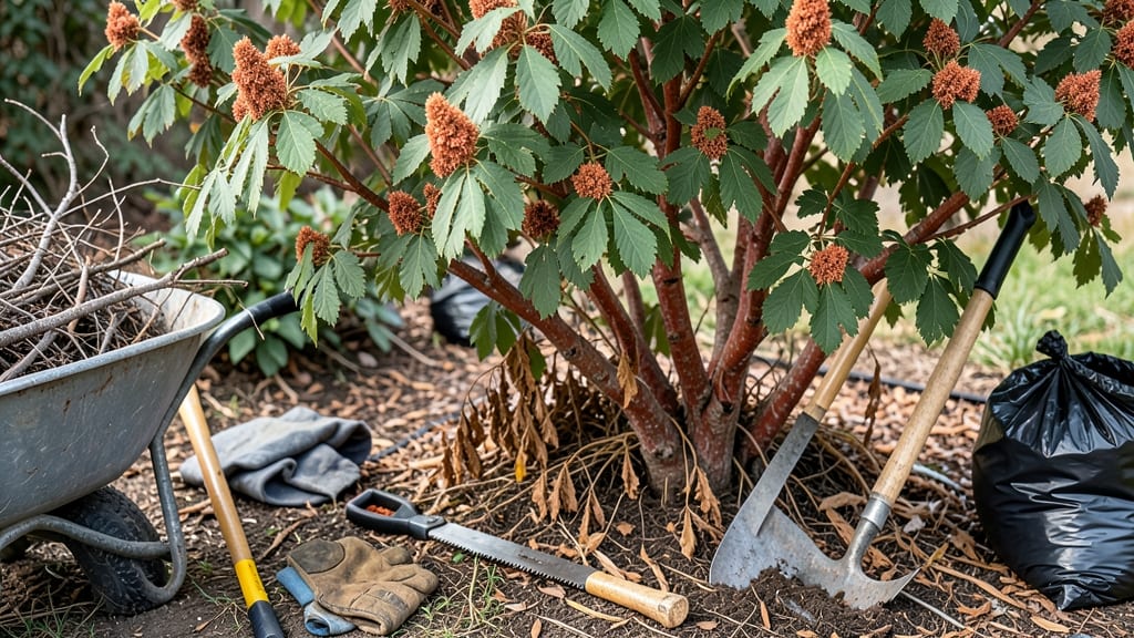 How to Get Rid of Staghorn Sumac: Boil-and-Pour Barrier That Smothers Roots Fast