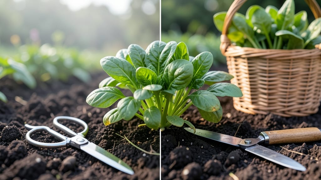 How to Know When to Harvest Spinach: Leaf Size and Flavor Checklist