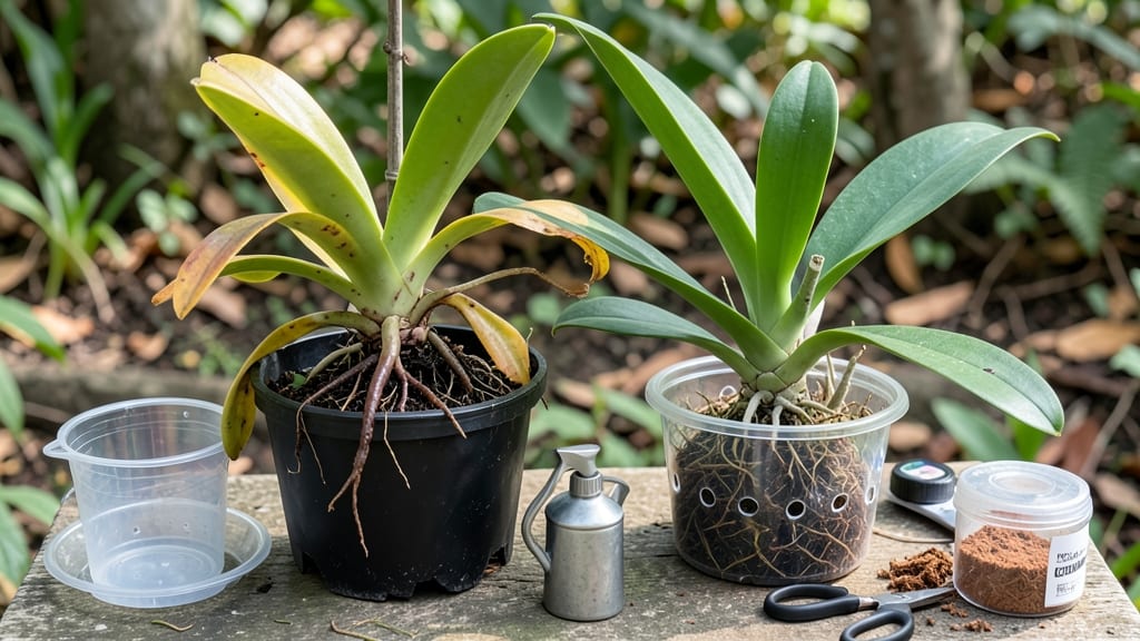 How To Fix Overwatered Orchids: Root Rescue Through Proper Drainage and Light