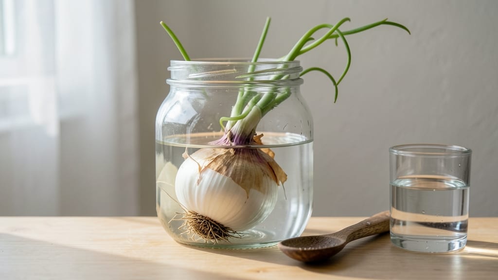 How to Grow Onions From Onions in Water: Green Stems Ready in 2 Weeks