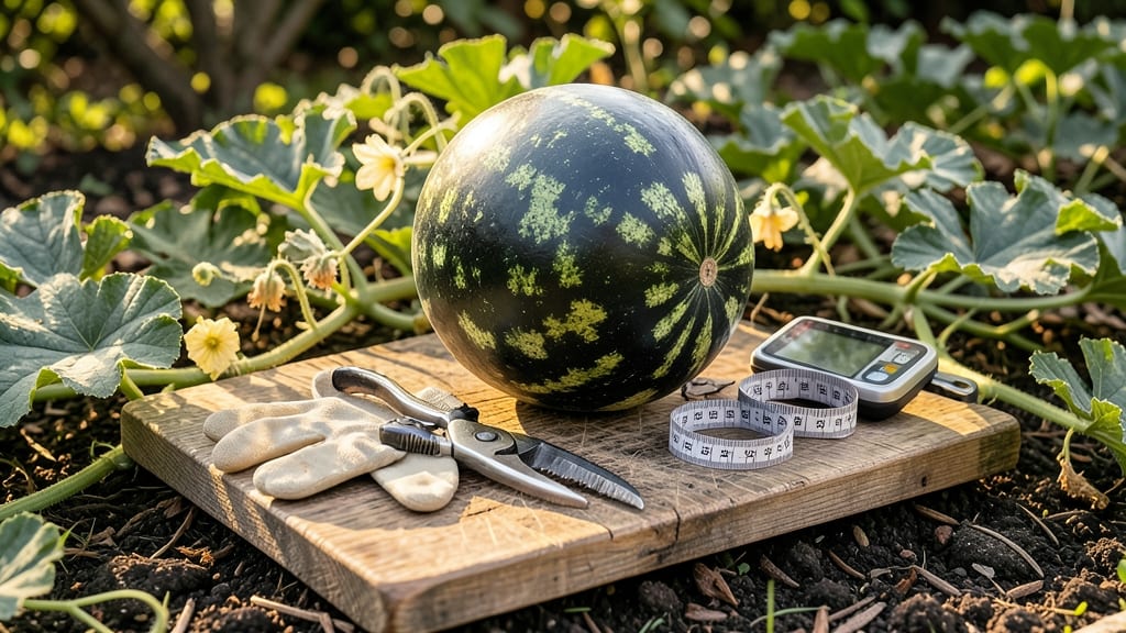 How to Pick a Sweet Black Diamond Watermelon: Thump, Tap, and Slide Test for Perfect Ripeness