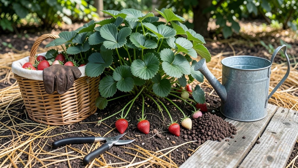 How to Get Large Strawberries: Prune Feed Deadhead for Giant Berries