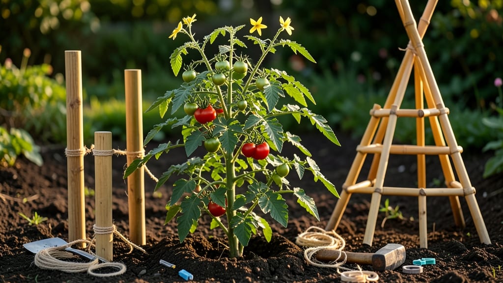 How to Make Tomato Trellises: Sturdy Support for Heavy Vines in Minutes
