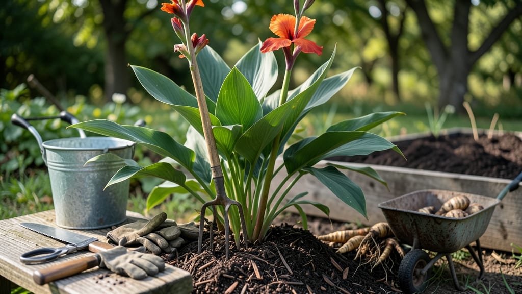 How to Divide Canna Lilies: Layered Clumps for Doubled Blooms Next Season