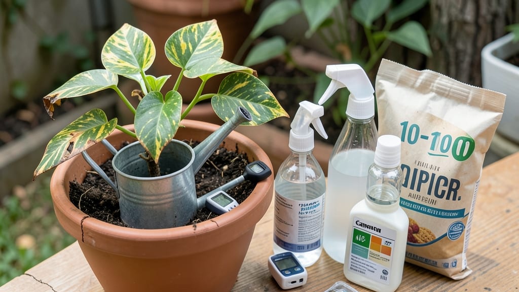 How to Fix Burnt Plant Leaves: Revive Wilted Foliage With Vinegar Rinse Trick