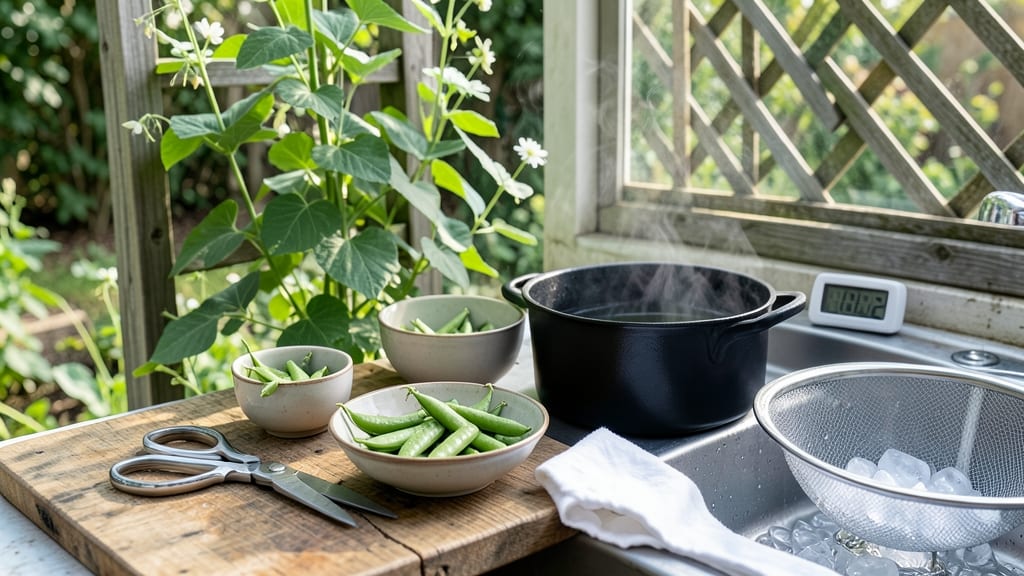How to Blanch Peas Before Freezing: Preserves Vibrant Color and Crunchy Texture