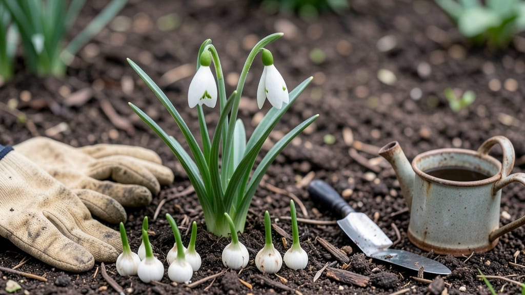 How to Grow Snowdrops: Early Spring Bulbs That Bloom Before Snow Melt