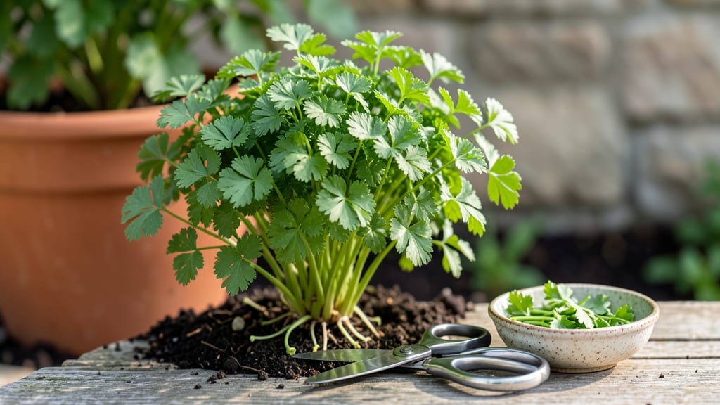 How to Pick Parsley So It Grows Back: Regrow Thick Stems for Endless Harvests