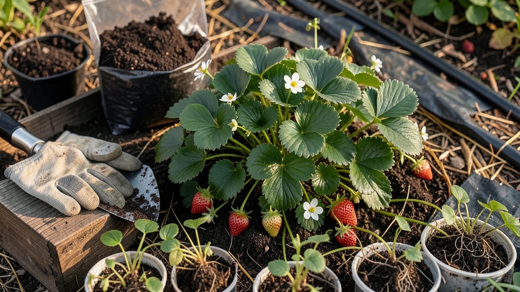 How to Make a Strawberry Bed: Year-Round Blooms With Minimal Pruning