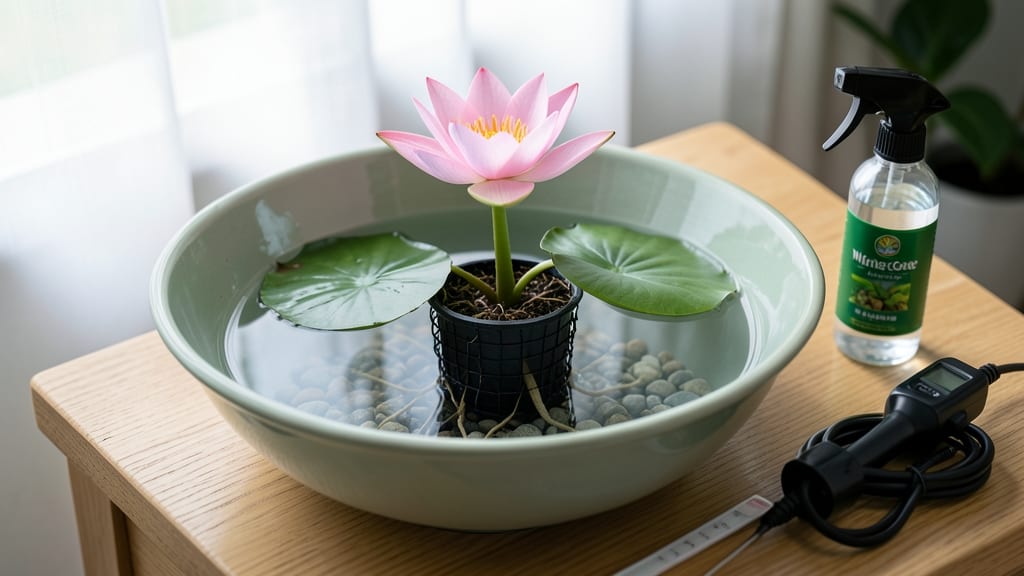 How to Grow Water Lilies in a Bowl Indoors: Compact Pond Elegance Without the Mess
