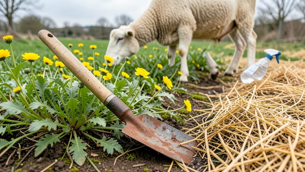 How to Get Rid of Buttercups in Pasture Naturally: Sun-Scalding Method That Eliminates Roots
