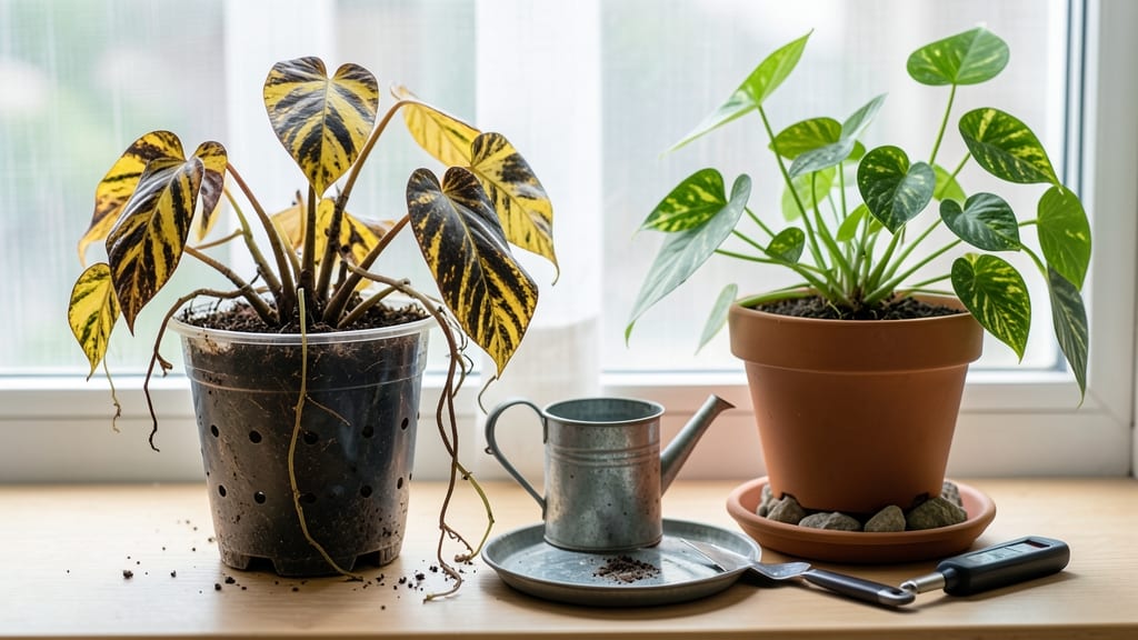 How To Fix Overwatered Pothos: Revive Droopy Leaves in 48 Hours