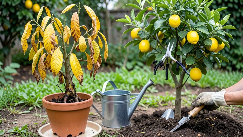 How to Fix Overwatered Lemon Tree: Revive Drooping Leaves in 3 Days