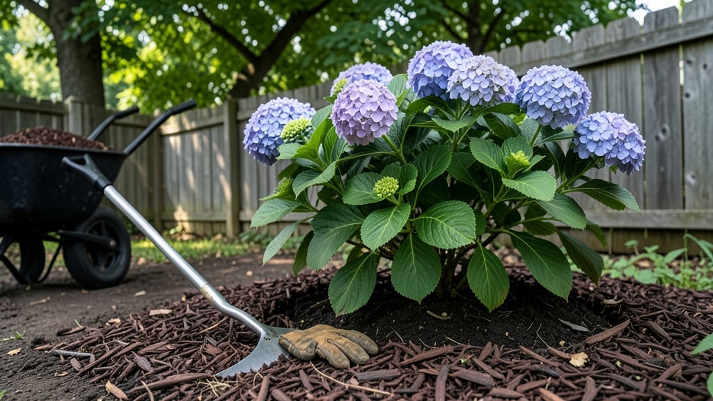 How to Mulch Around Bushes: Weed-Suppressing Layer That Saves Water