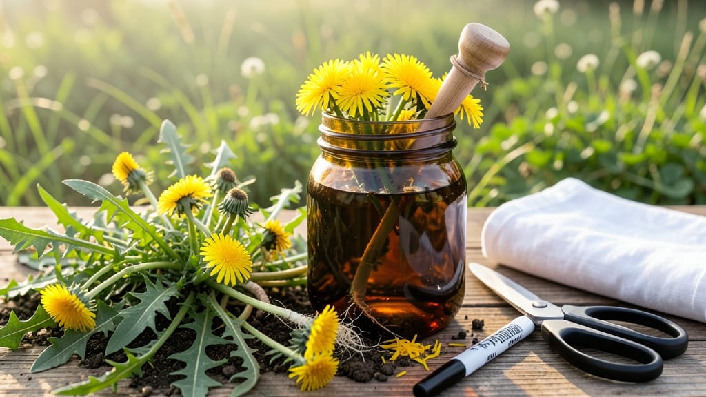 How to Make Dandelion Infused Oil: Golden Herb Elixir for Skin and Salads