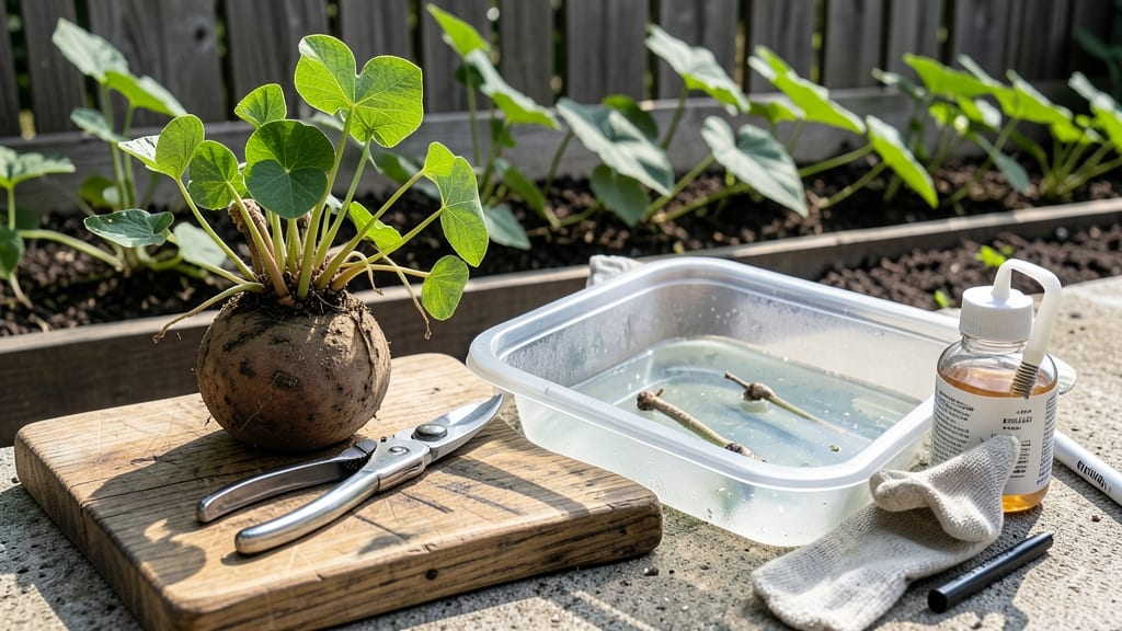 How to Cut Sweet Potato Slips: Precision Cuts for Healthy New Plants