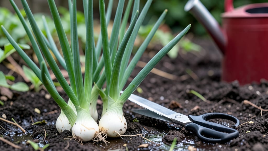 How to Cut Green Onions to Regrow: Root-Intact Revival in 3 Minutes