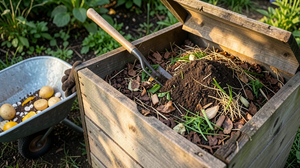 How to Increase Organic Matter in Soil: Layered Compost Blend for Richer Plant Growth