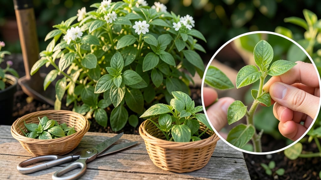 How to Harvest Herbs Without Killing Plants: Gentle Snip-and-Grow Technique