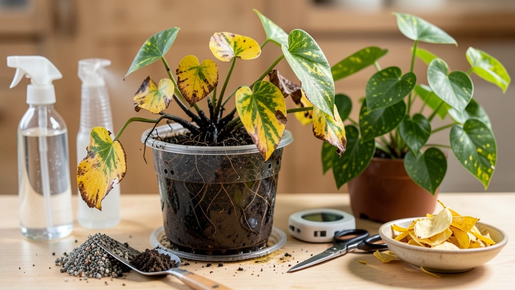 How to Fix Overwatered Indoor Plants: Drain, Trim, and Revive in 3 Steps
