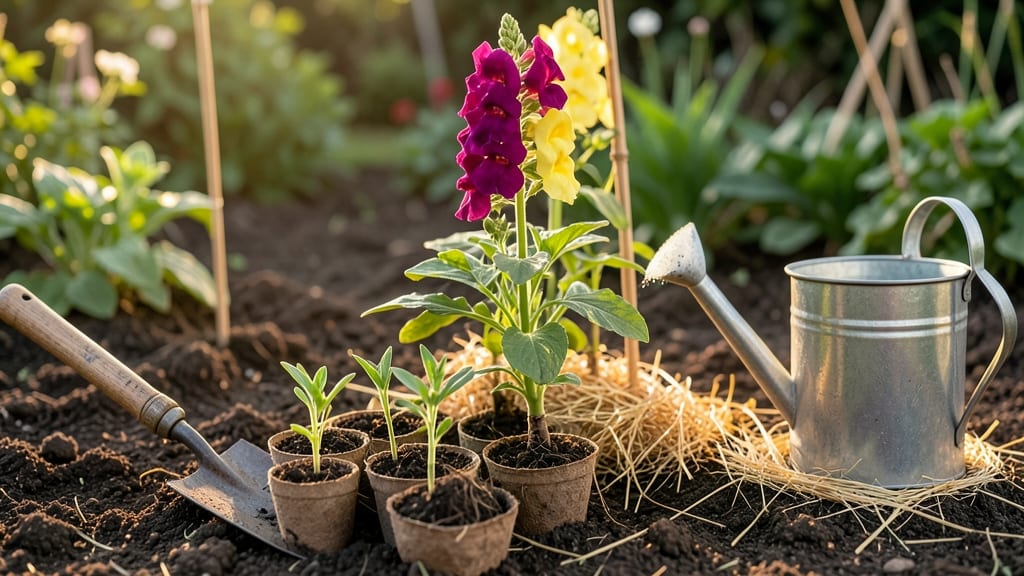How to Grow Tall Snapdragons: Sunny Spot Secrets for Towering Blooms