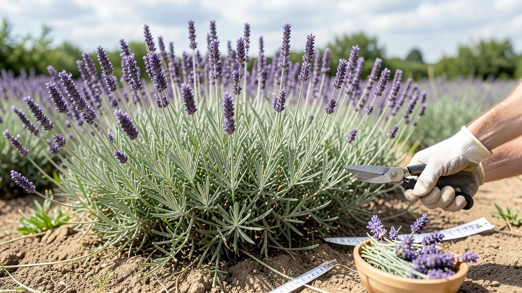 How to Harvest Lavender Without Killing the Plant: Selective Stem Trimming for Longer Blooms