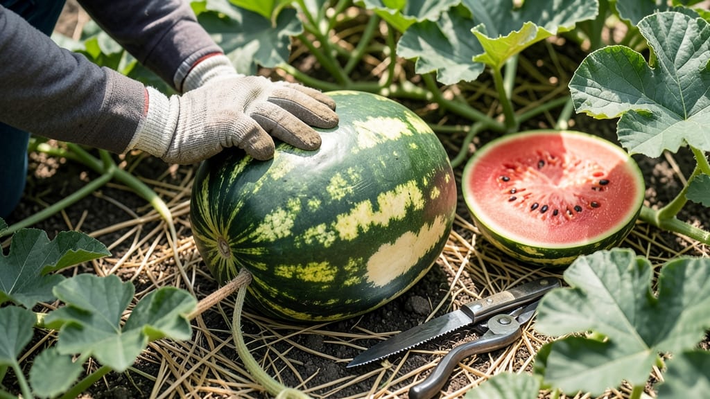 How to Check for a Ripe Watermelon: Thump, Tap, and Stem Test Tricks