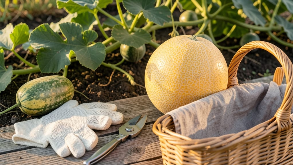 How to Pick a Cantaloupe Chart: The 4-Step Touch-and-Sight Guide
